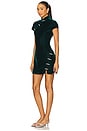 view 3 of 5 Ivy Velvet Mini Dress in Emerald