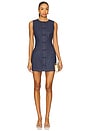 view 1 of 3 Billie Denim Mini Dress in Dark Denim