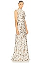 view 3 of 5 Callie Gown in Beige Multi