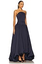 view 2 of 3 Madeleine Gown in Midnight Blue