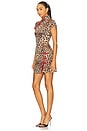 view 2 of 3 Iris Print Mini Dress in Leopard