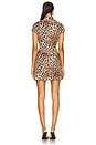 view 3 of 3 Iris Print Mini Dress in Leopard