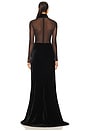 view 3 of 4 Uma Gown in Black