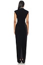 view 3 of 4 Lenora Velvet Gown in Black