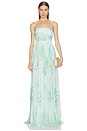 view 1 of 3 Camille Maxi Dress in Mint Multi