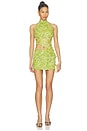 view 1 of 4 Tilly Beaded Set in Green Emerald