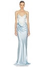 view 1 of 3 ROBE DE SOIRÉE SANDRINE in Pale Blue