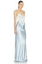 view 2 of 3 ROBE DE SOIRÉE SANDRINE in Pale Blue