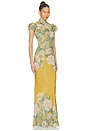 view 2 of 4 ROBE STELLA in Yellow Multi