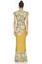 view 3 of 4 ROBE STELLA in Yellow Multi