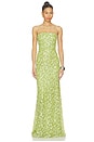 view 1 of 6 ROBE COURTNEY in Green Emerald