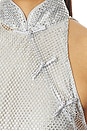 view 5 of 4 Shao Mini Dress in Silver