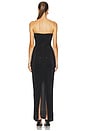 view 4 of 4 Vesper Crystal Gown in Black