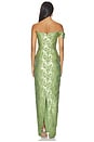 view 3 of 4 VESTIDO LARGO JACKSON  in Green