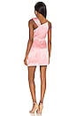 view 3 of 3 Gwen Satin Mini Dress in Pink
