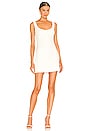 view 1 of 3 Alexa Tweed Mini Dress in Ivory