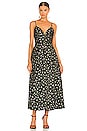 view 1 of 3 Ada Midi Dress in Black Multi