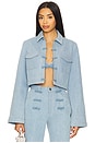 view 1 of 4 Bambi Denim Jacket in Light Denim