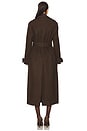view 4 of 4 Nevada Trench Coat in Espresso