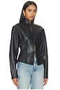 view 2 of 4 Anton Leather Tang Jacket in Black