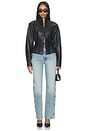 view 5 of 4 Anton Leather Tang Jacket in Black
