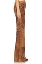 view 4 of 6 Gael Suede Pant in Brown
