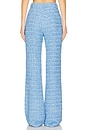 view 4 of 6 Asha Tweed Pant in Cornflower Blue