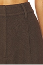 view 6 of 6 ШЕРСТЯНЫЕ БРЮКИ NEVE in Espresso