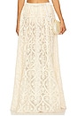 view 2 of 7 Amare Maxi Skirt in Vanilla Cream