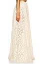 view 3 of 7 Amare Maxi Skirt in Vanilla Cream