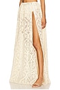view 4 of 7 Amare Maxi Skirt in Vanilla Cream