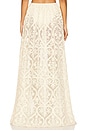 view 5 of 7 Amare Maxi Skirt in Vanilla Cream