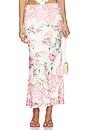 view 1 of 6 Fiora Skirt in White Multi
