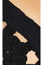 view 5 of 5 Myko Crochet Bralette in Black