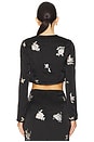 view 4 of 6 TOP BORDADO MIRA in Black