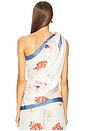 view 4 of 5 Elba Top in White Multi
