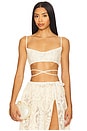view 1 of 4 Amare Bralette in Vanilla Cream
