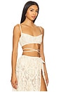 view 2 of 4 Amare Bralette in Vanilla Cream