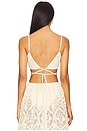 view 3 of 4 Amare Bralette in Vanilla Cream