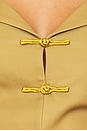 view 5 of 5 Nicola Crepe Top in Golden Olive