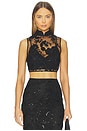 view 1 of 5 Skye Sheer Top in Black