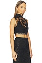 view 2 of 5 Skye Sheer Top in Black