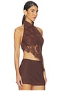 view 2 of 5 Sylvan Lace Top in Dark Walnut