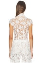 view 3 of 5 Saphina Lace Top in White