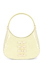 view 1 of 4 Sequin Mini Bag in Popcorn Yellow