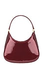 view 2 of 4 BOLSO MINI SAU PATENT in Bordeaux