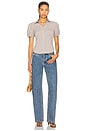 view 5 of 6 Everyday Straight Leg Jeans in Classic Blue
