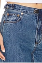 view 6 of 6 Buckle Wide Leg Jeans in Classic Blue