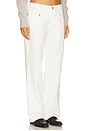 view 2 of 6 Supply Wide Leg Jeans in Milk