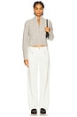 view 5 of 6 Supply Wide Leg Jeans in Milk